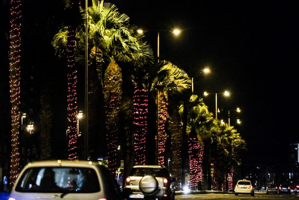 Encendido navideño en la Plaza de Santa Ana