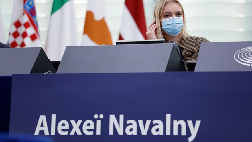 La hija de Navalni recoge un premio en Estrasburgo: &quot;La pacificación de dictadores y tiranos nunca funciona&quot;