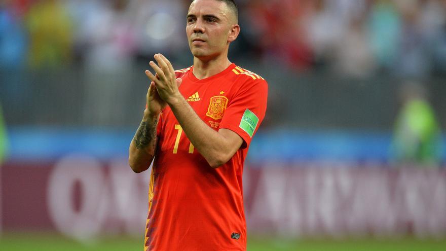 Iago Aspas vuelve a la selección en la primera convocatoria de De la Fuente