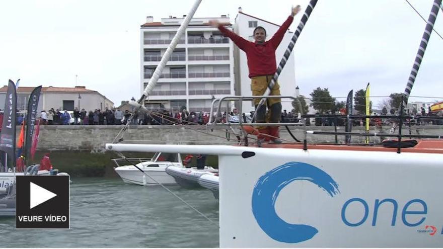 Costa, del CN l&#039;Escala, acaba la Vendée Globe en 108 dies