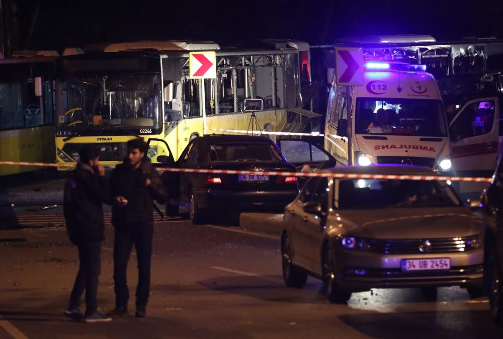 Atentado en el estadio del Besiktas de Estambul