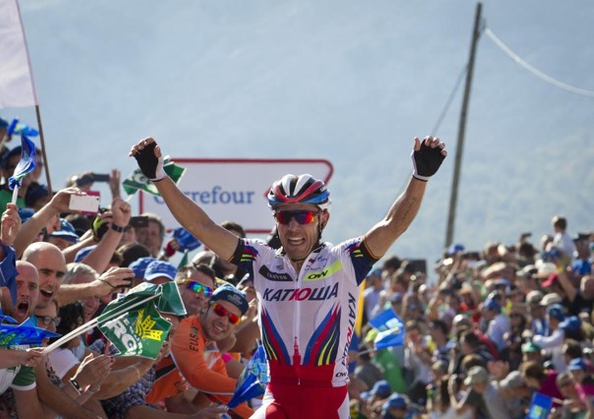 Las imágenes de la etapa de la Vuelta Las imágenes de la etapa de la Vuelta