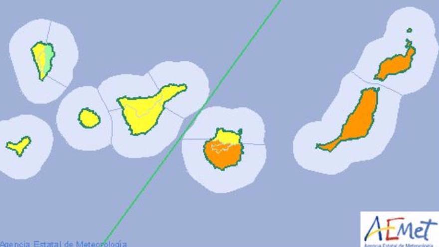 Canarias, con temperaturas en ascenso y máximas entre 39 y 34 grados