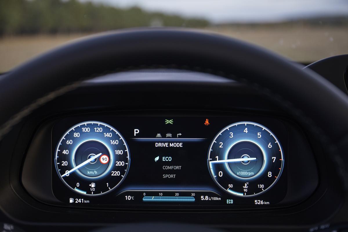 Interior del Hyundai i20