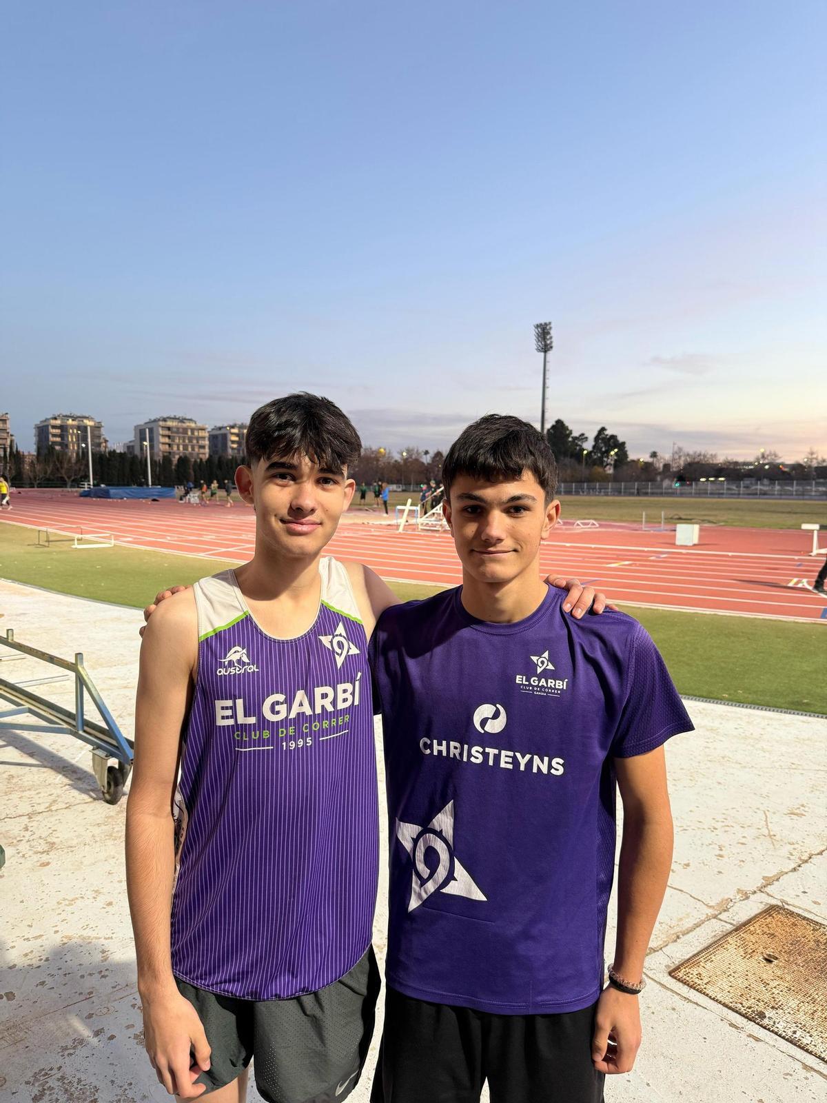 Los atletas del CC El Garbí que van al Nacional