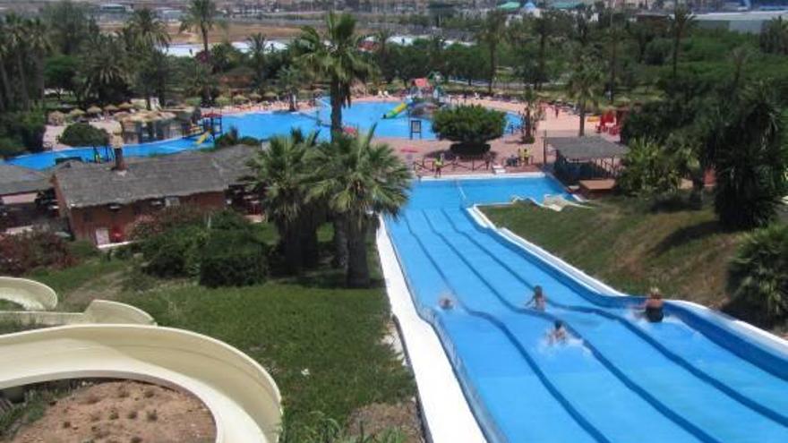 Imagen del parque acuático Aquopolis de Torrevieja.