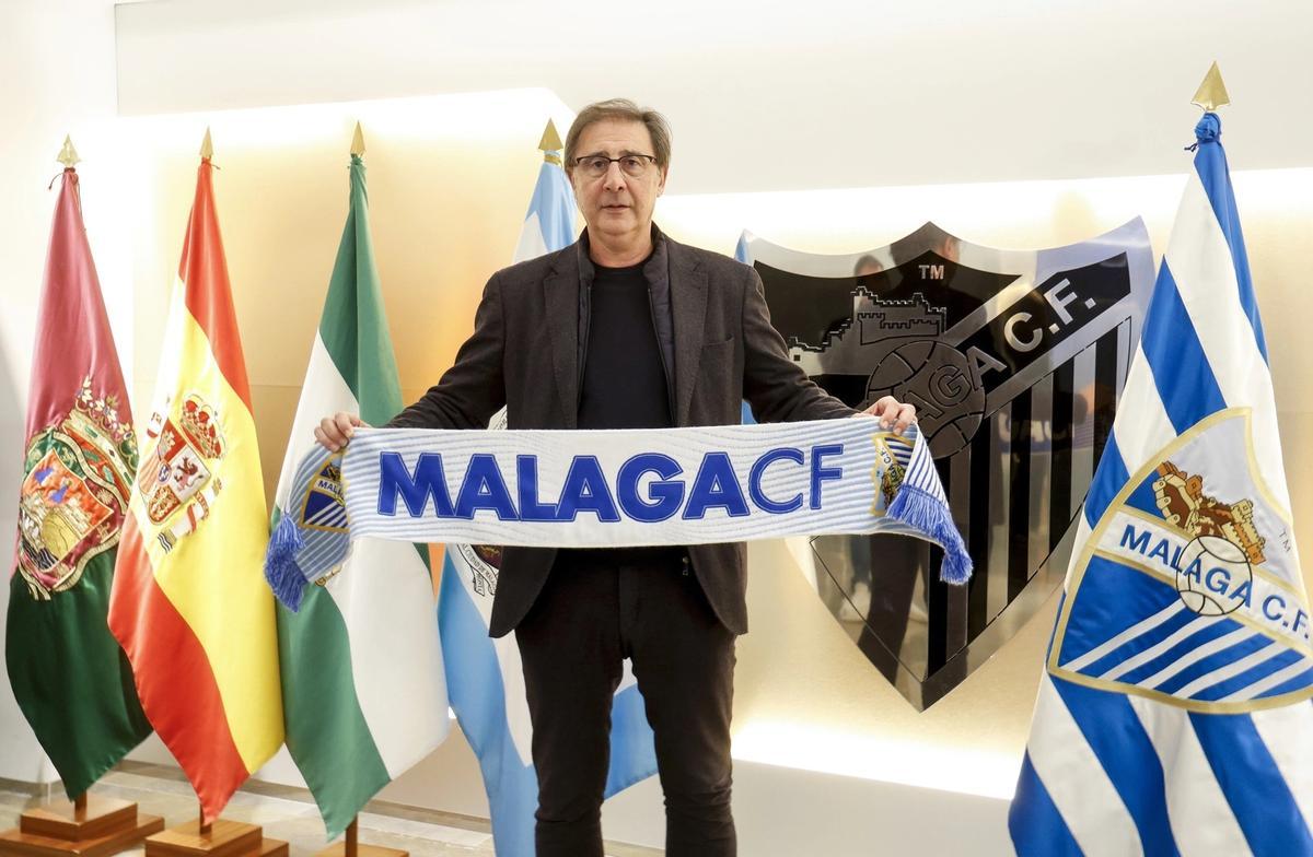 Loren Juarros, renovado con el Málaga CF.