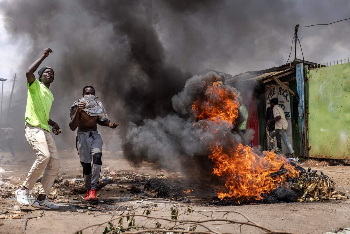 Protestas en Kenia contra el mandato del presidente Ruto