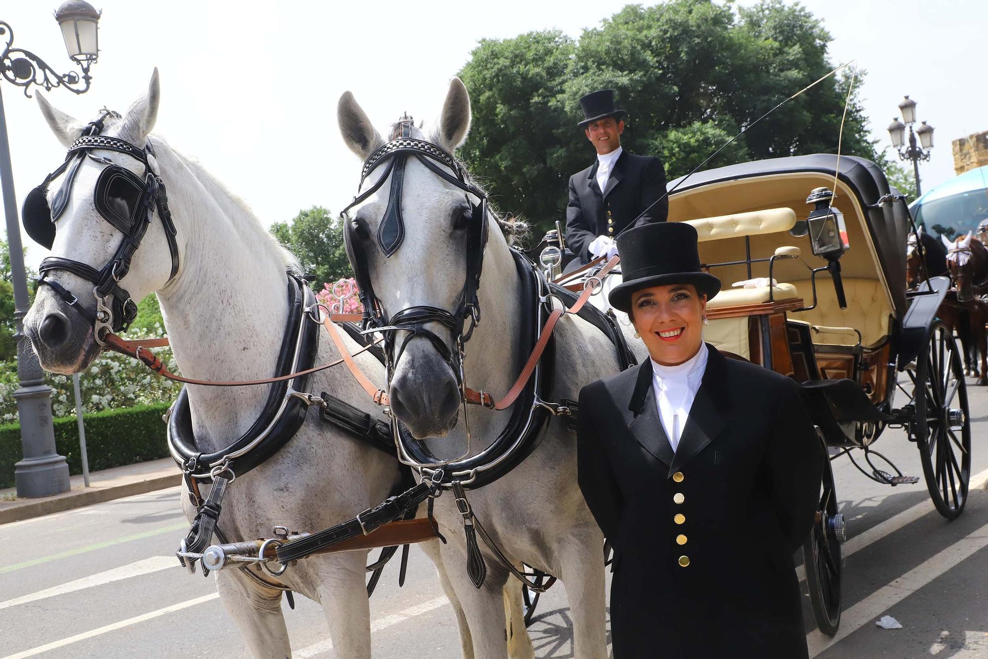 Una treintena de carruajes exhiben calidad y tradición en la Feria