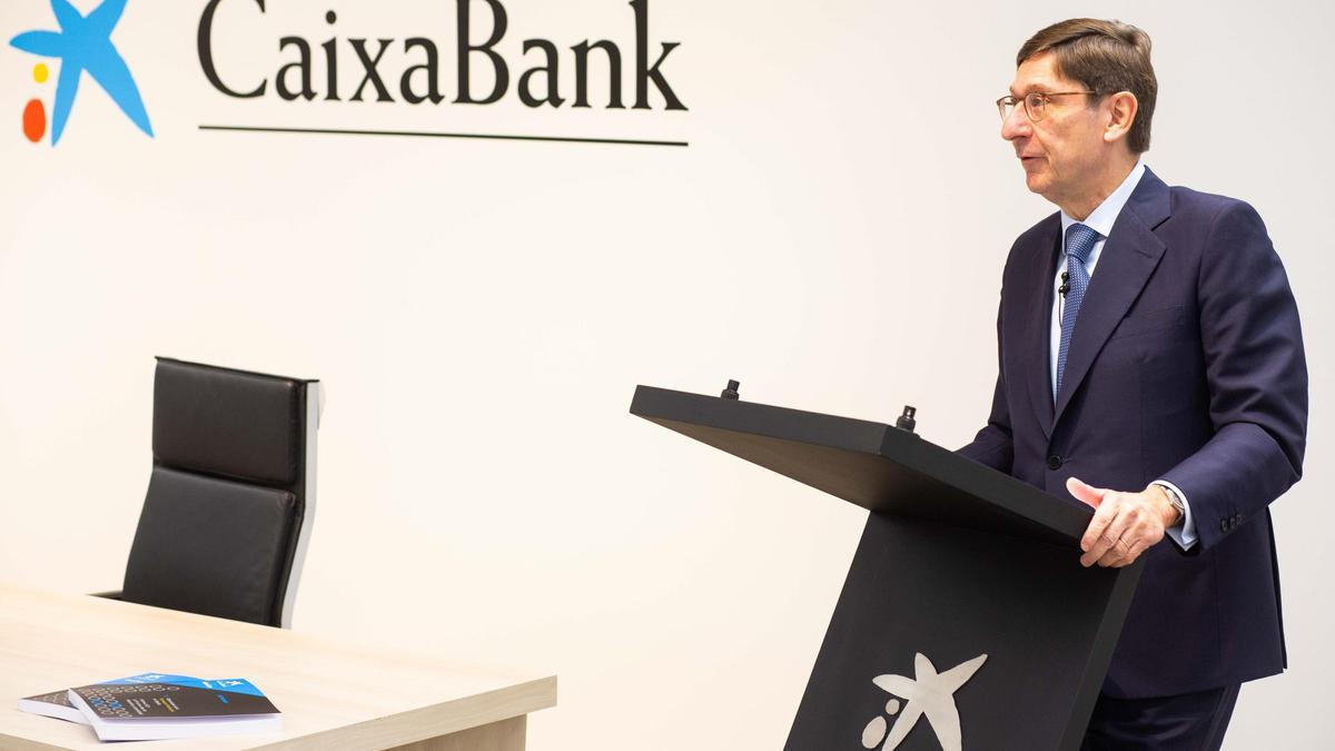 El presidente de CaixaBank, José Ignacio Goirigolzarri.