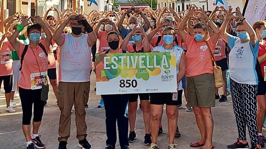 Estivella recauda 850 € contra el cáncer | LEVANTE-EMV