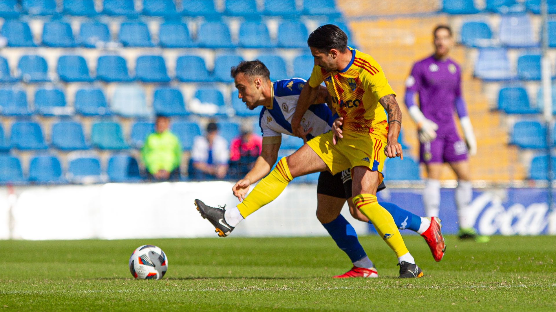 La afición del Hércules estalla tras la derrota frente al Lleida