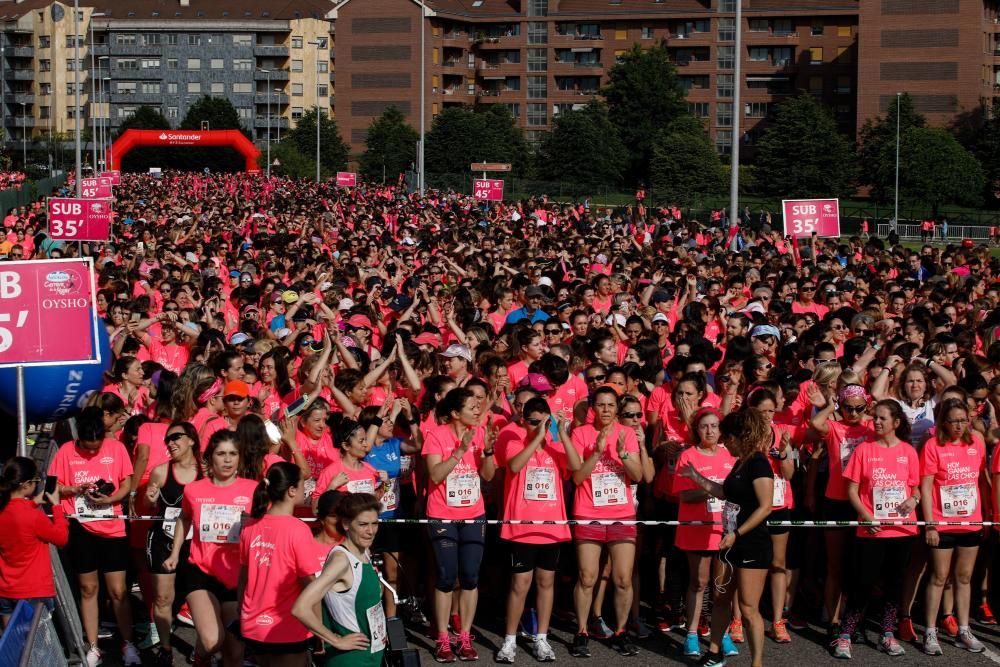 Carrera de la mujer 2018 en Gijón