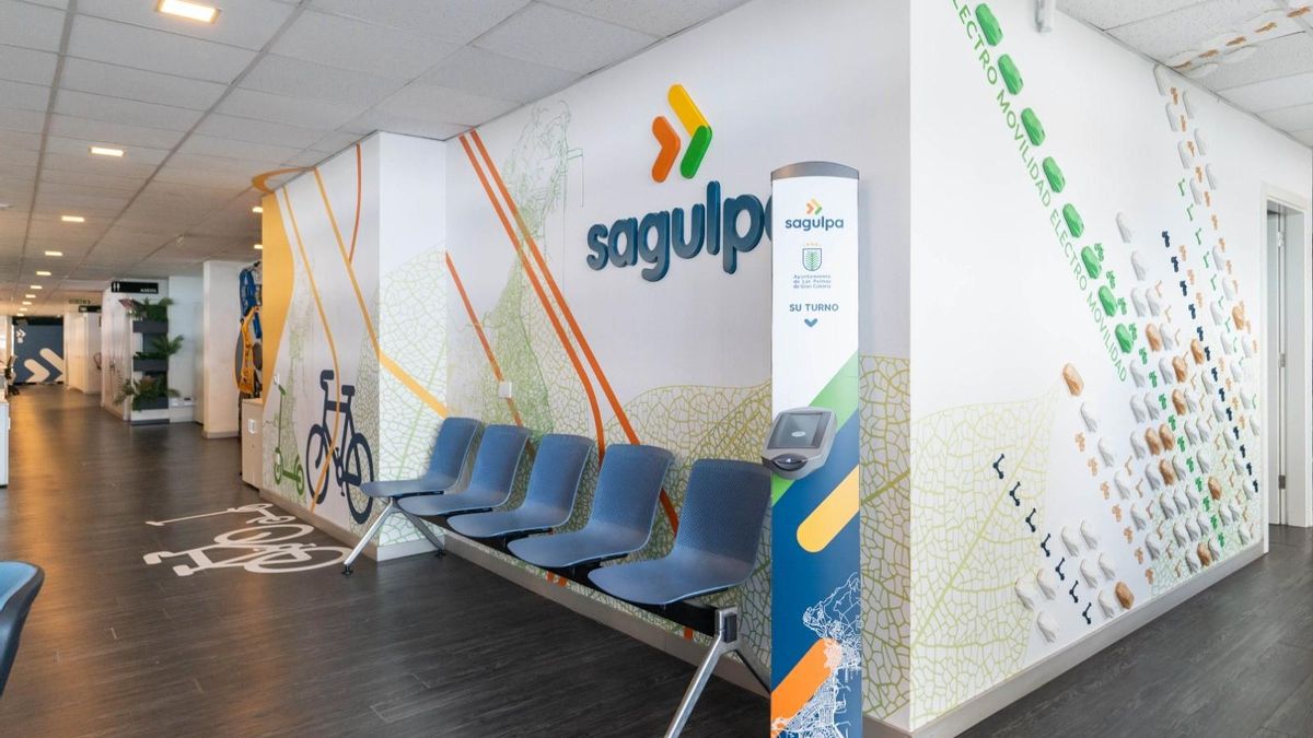 Oficina de Sagulpa en Las Palmas de Gran Canaria.