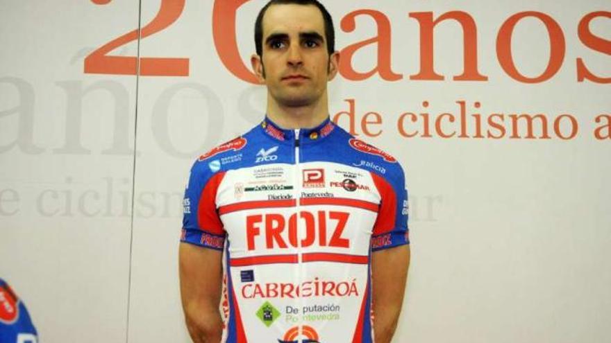 José Antonio De Segovia, ciclista del Grupo Deportivo Superfroiz. // Gustavo Santos