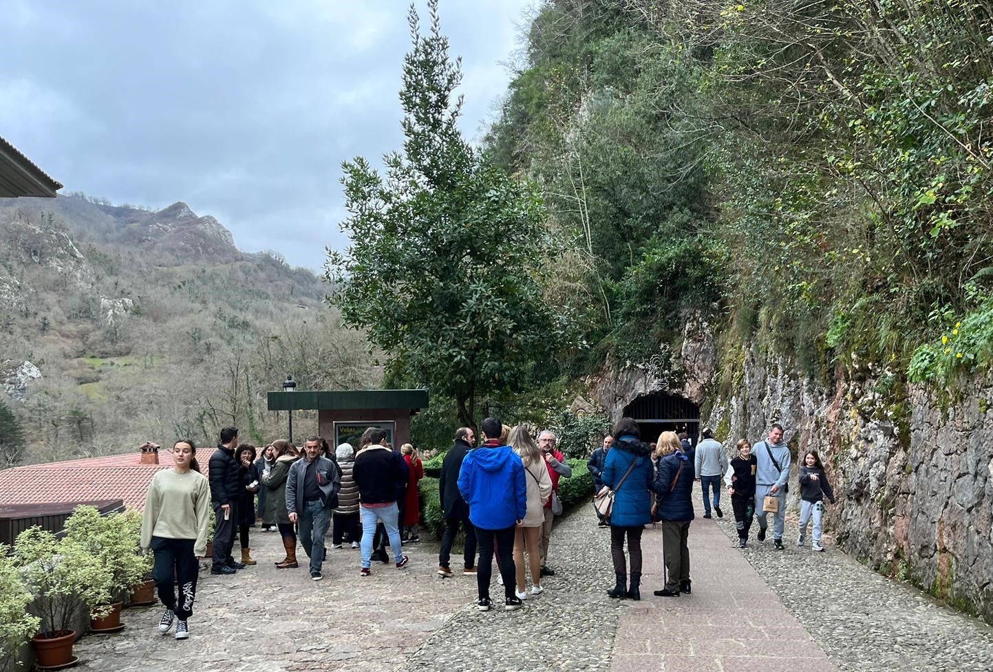 Covadonga, lleno por Navidad