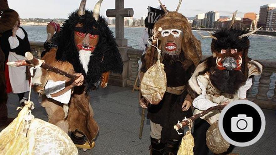 Antroxu celta a la orilla del Cantábrico