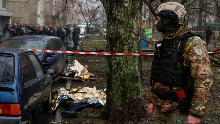 Mor el ministre d’Interior ucraïnès i almenys 15 persones més en un accident d’helicòpter