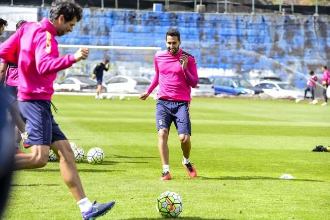 Entrenamiento de la UD Las Palmas