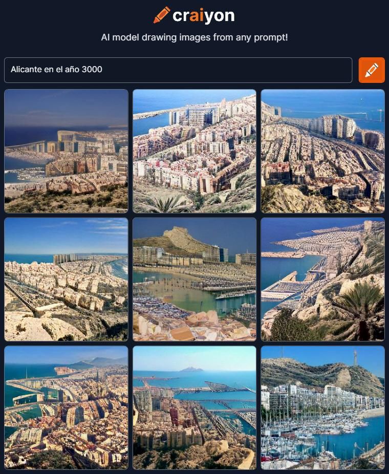 Cómo será Alicante en el año 3000 según la Inteligencia Artificial