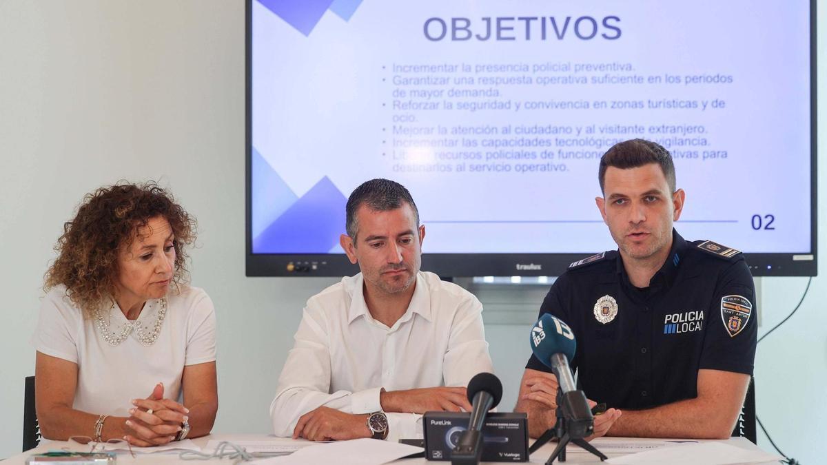 Presentación del plan de seguridad en Sant Antoni.