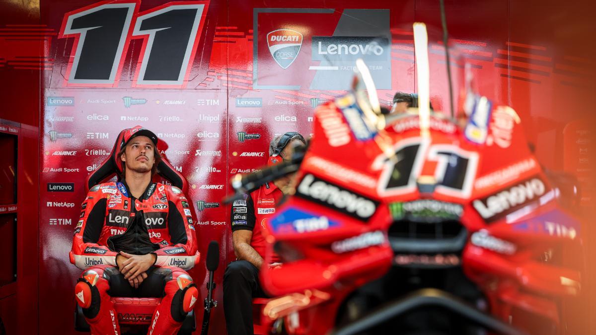 Nicolò Bulega debutó este fin de semana en MotoGP