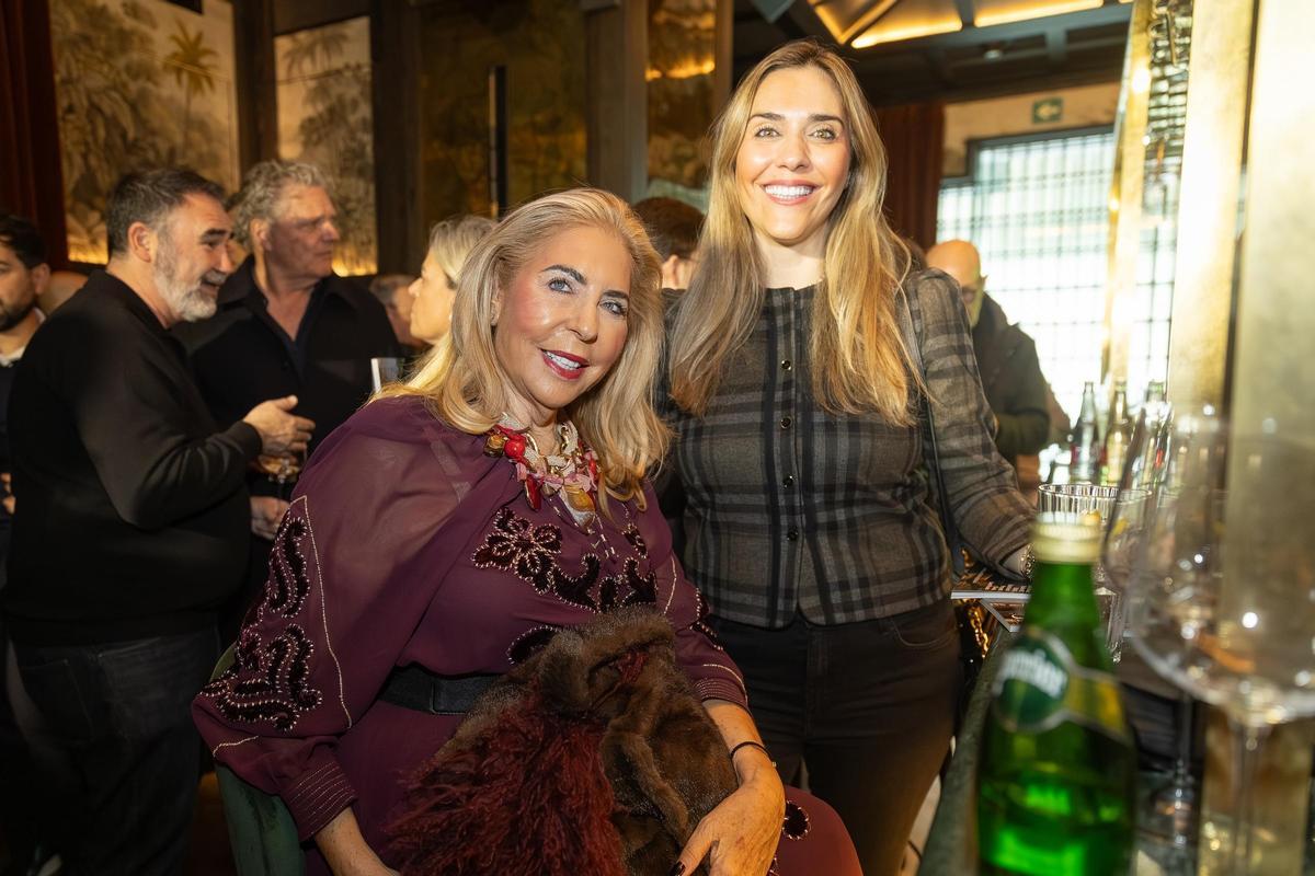 María José García y su hija, María José Duart. María José García y su hija, María José Duart.