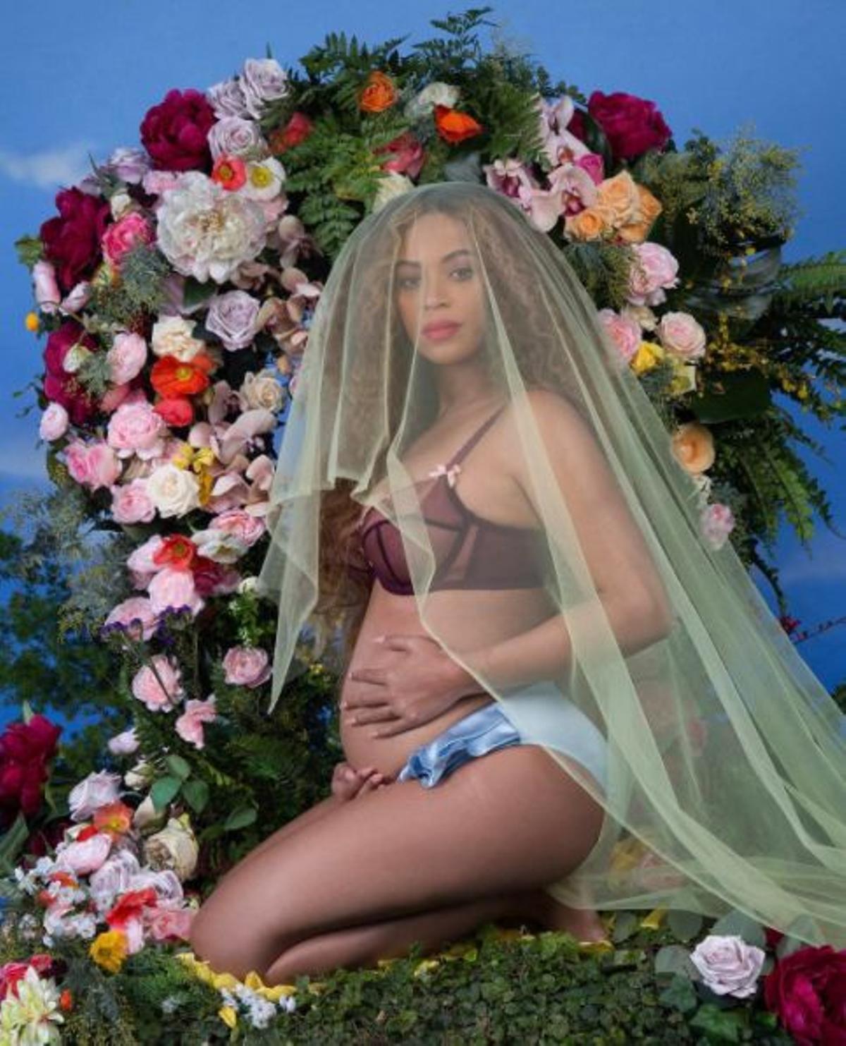 Beyoncé embarazada de gemelos