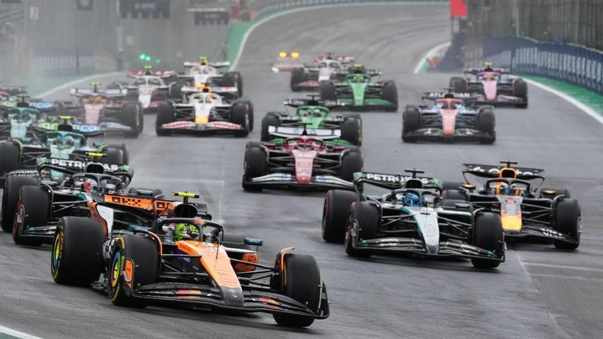 Norris gana la sprint de Brasil y se afianza en el liderato; Alonso, sexto