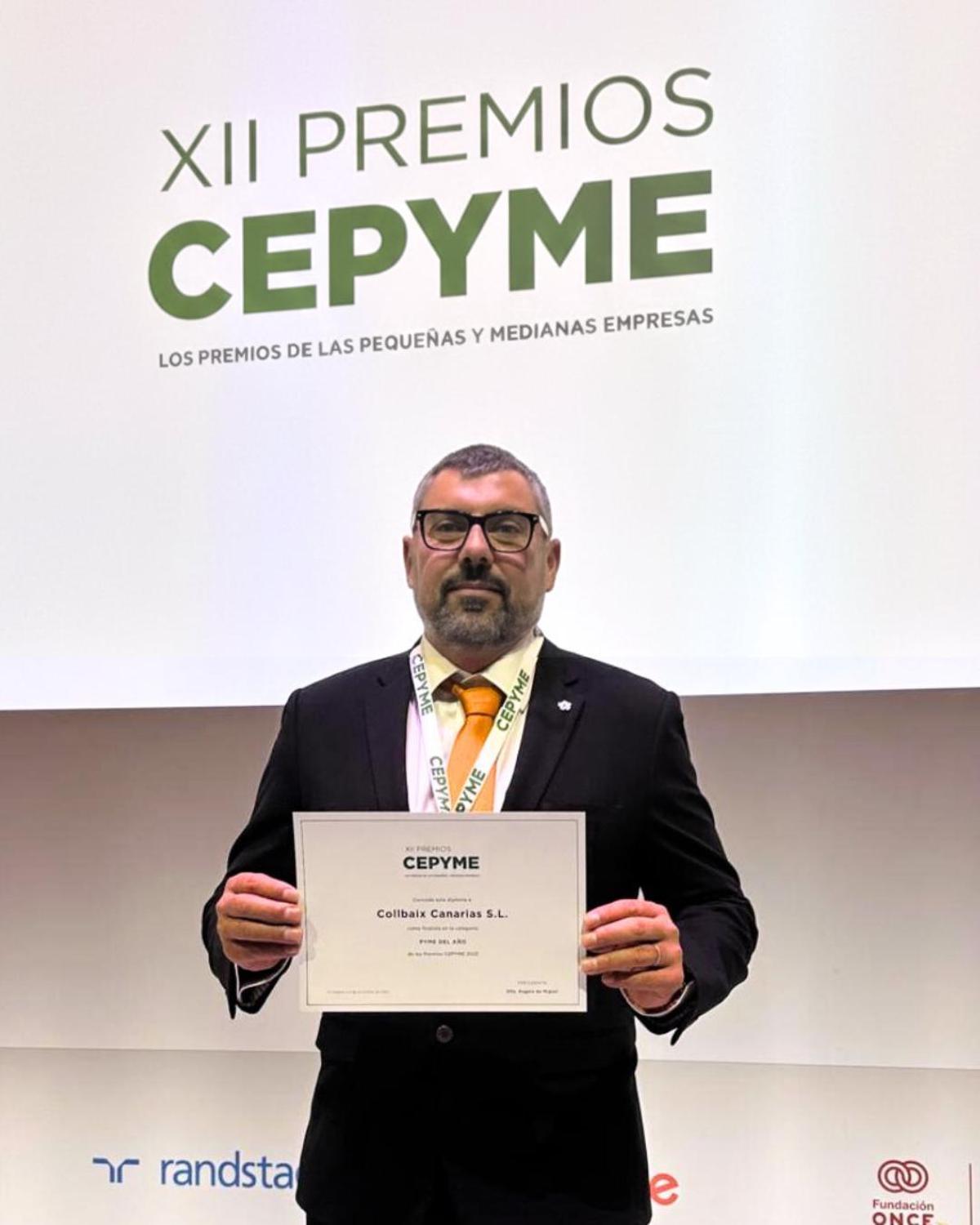 Collbaix Canarias, entre las tres mejores PYMES de España