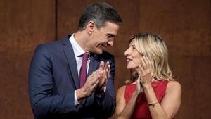 Pedro Sánchez y Yolanda Díaz (1)