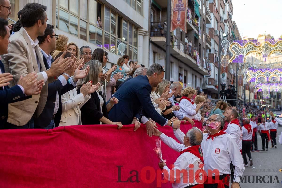 Gran desfile en Caravaca (bando Caballos del Vino)