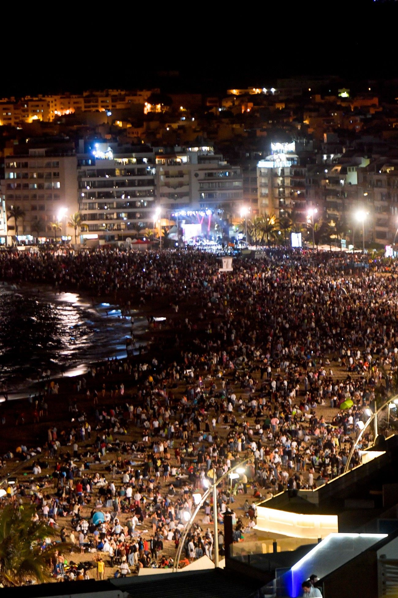 Fuegos de San Juan La Canteras