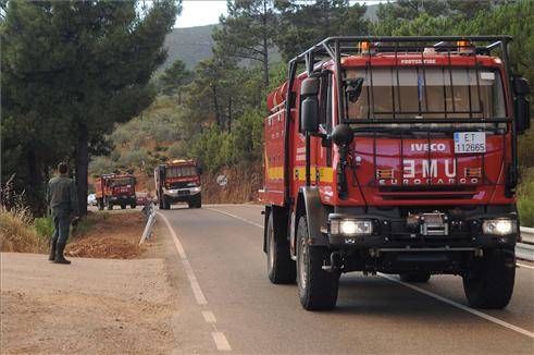 Incendio en Las Hurdes