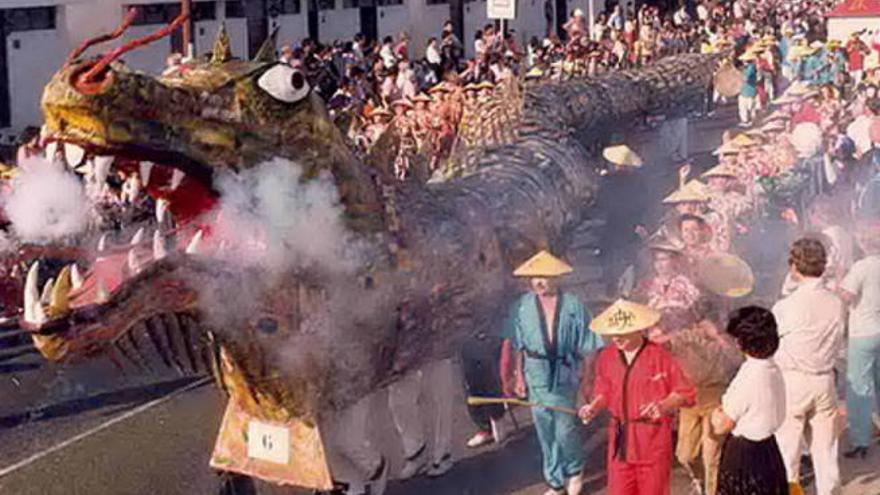 La Villa resucita el histórico dragón chino que protagonizará el Carnaval