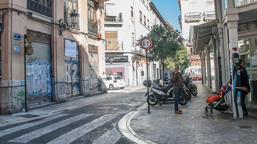 Mobilitat modifica los bucles del Carme para mejorar la accesibilidad a Mossén Sorell