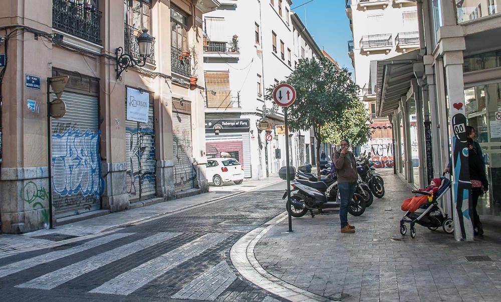 Modificación en los bucles de Ciutat Vella