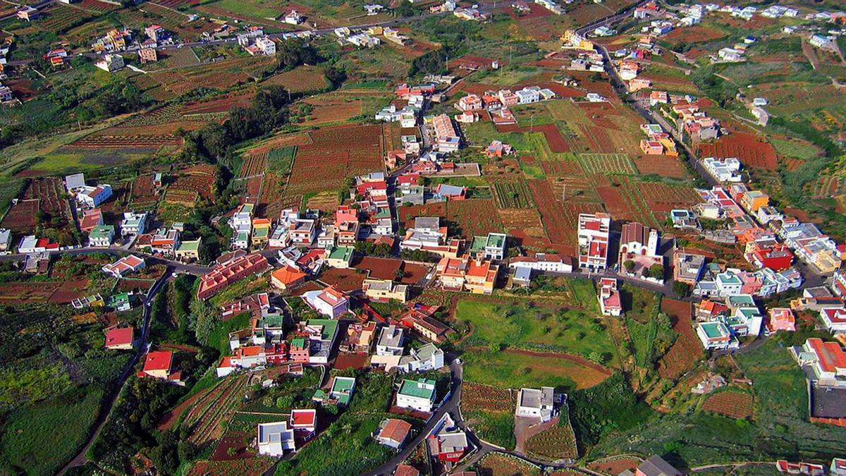 Panorámica del pueblo teguestero de Pedro Álvarez.