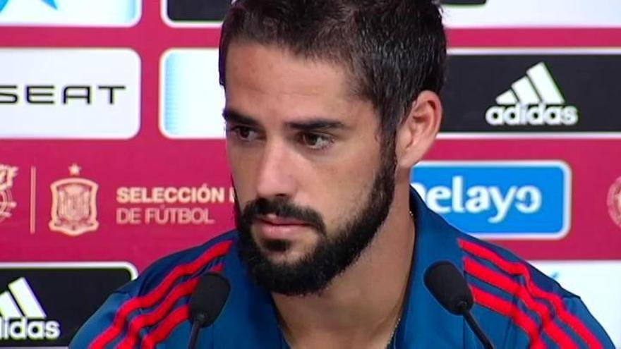 Isco: "Lo de los móviles me parece bien"