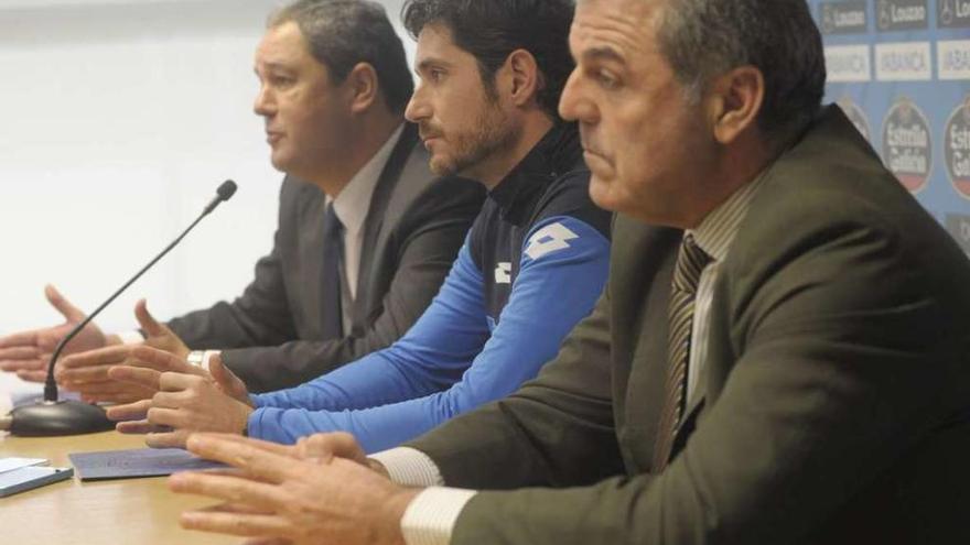Fernando Vidal, Víctor Sánchez y Tino Fernandez.