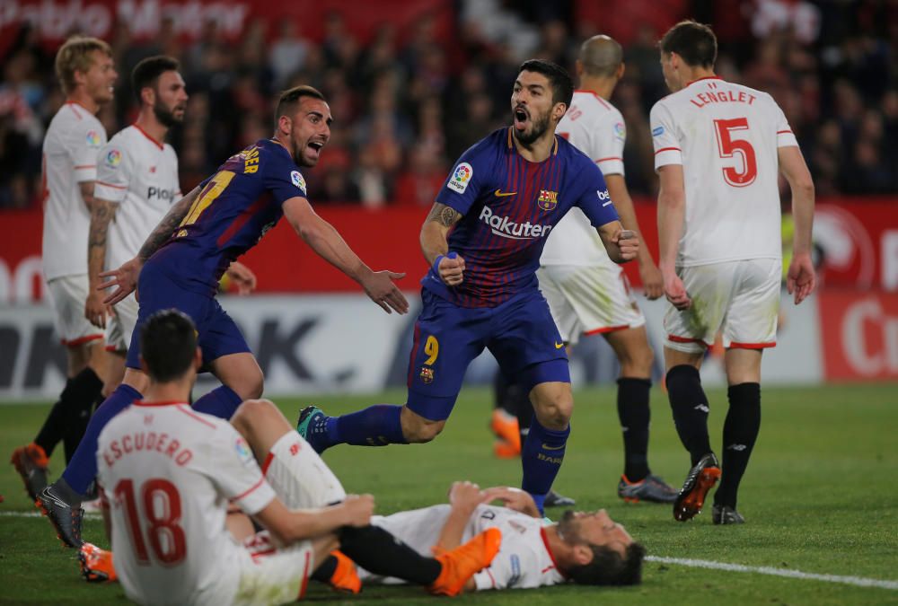 Les imatges del Sevilla-Barça