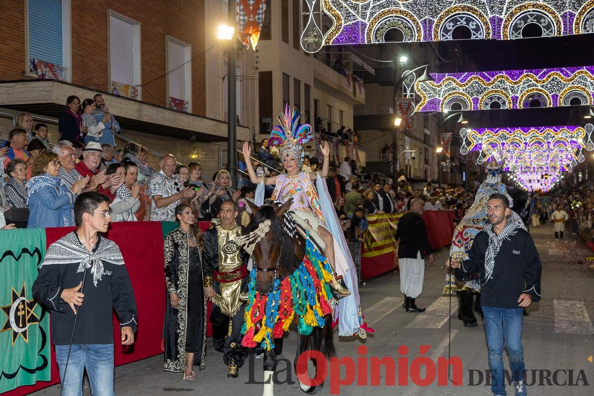 Gran desfile en Caravaca (bando Moro)