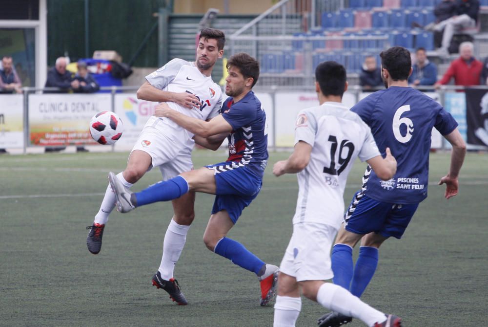 Les imatges del Llagostera - Terrassa (5-0)