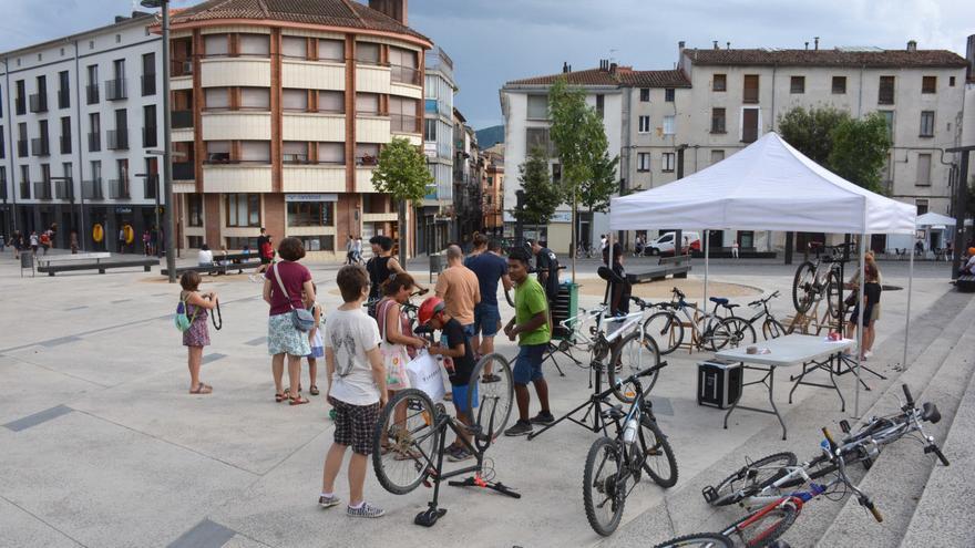 Primer taller formatiu i participatiu del projecte Bicis Actives