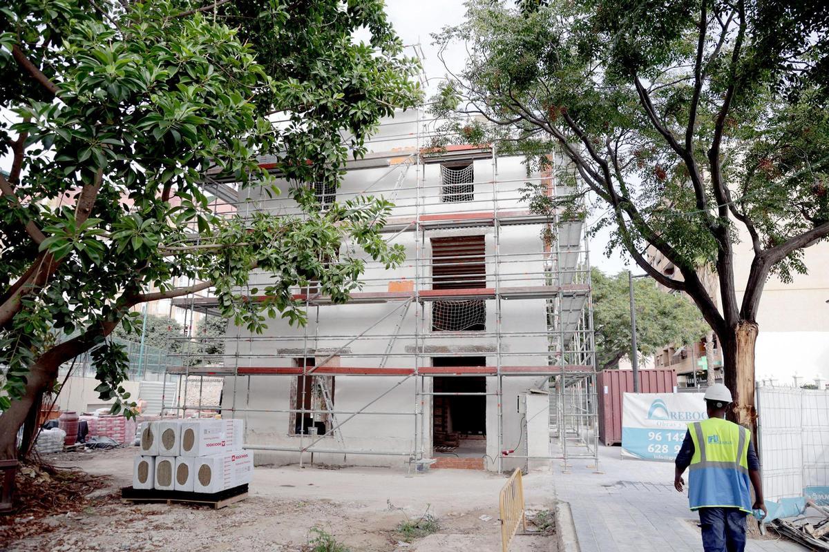 Obras de rehabilitación y adecuación en la Alquería del Tenis