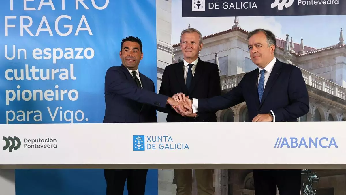 Xunta y Diputación firman la compra del Fraga a Abanca por 9,3 millones de euros