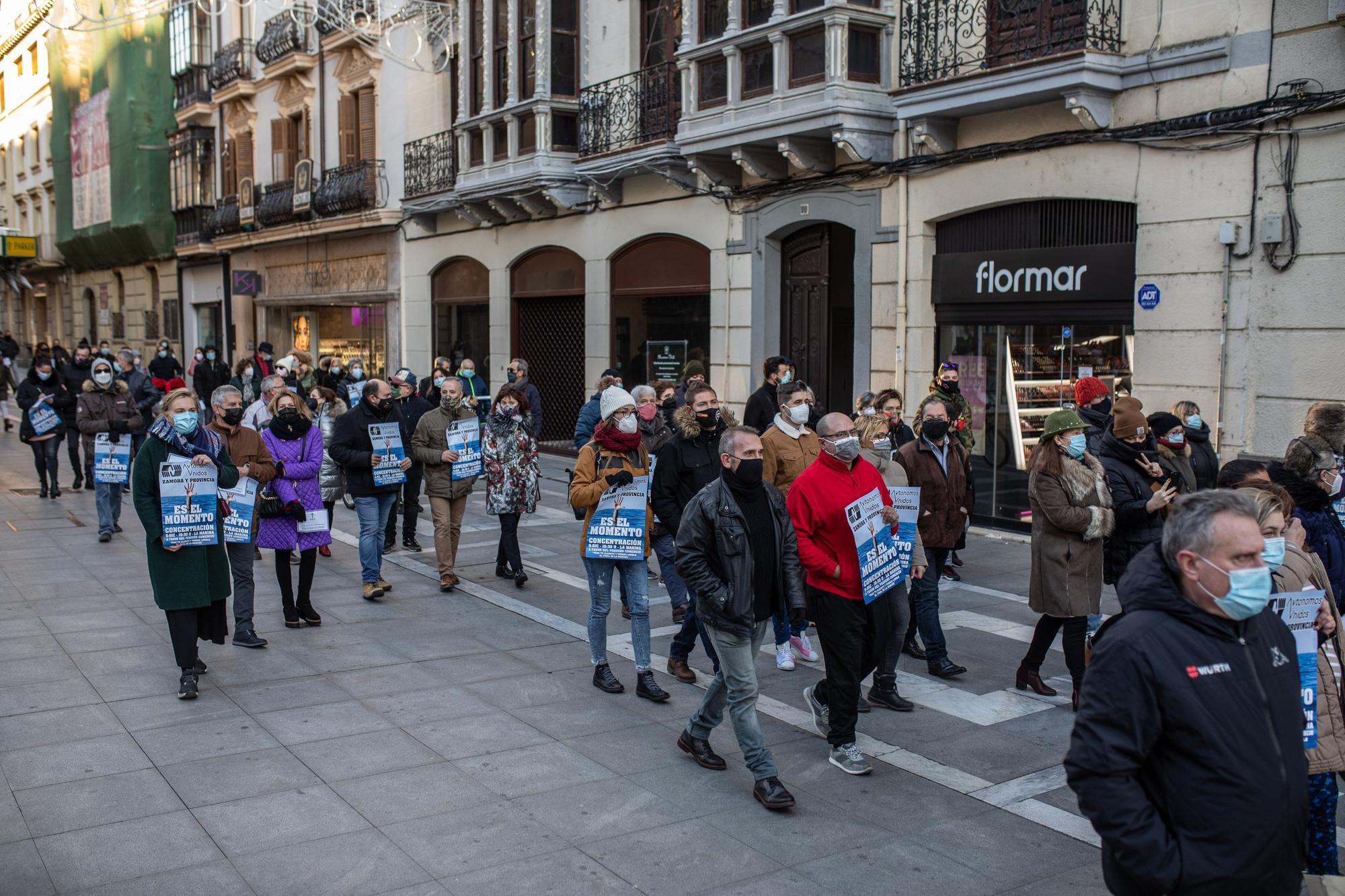 Los autónomos de Zamora se anticipan a su "funeral"