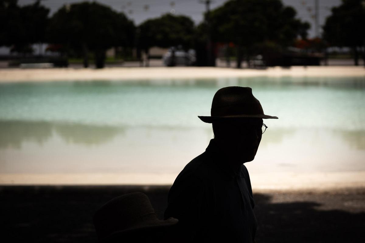 Jornada de calor en Tenerife.