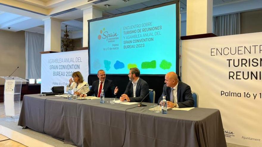 Hidalgo defiende los eventos sostenibles en su despedida del Spain Convention Bureau