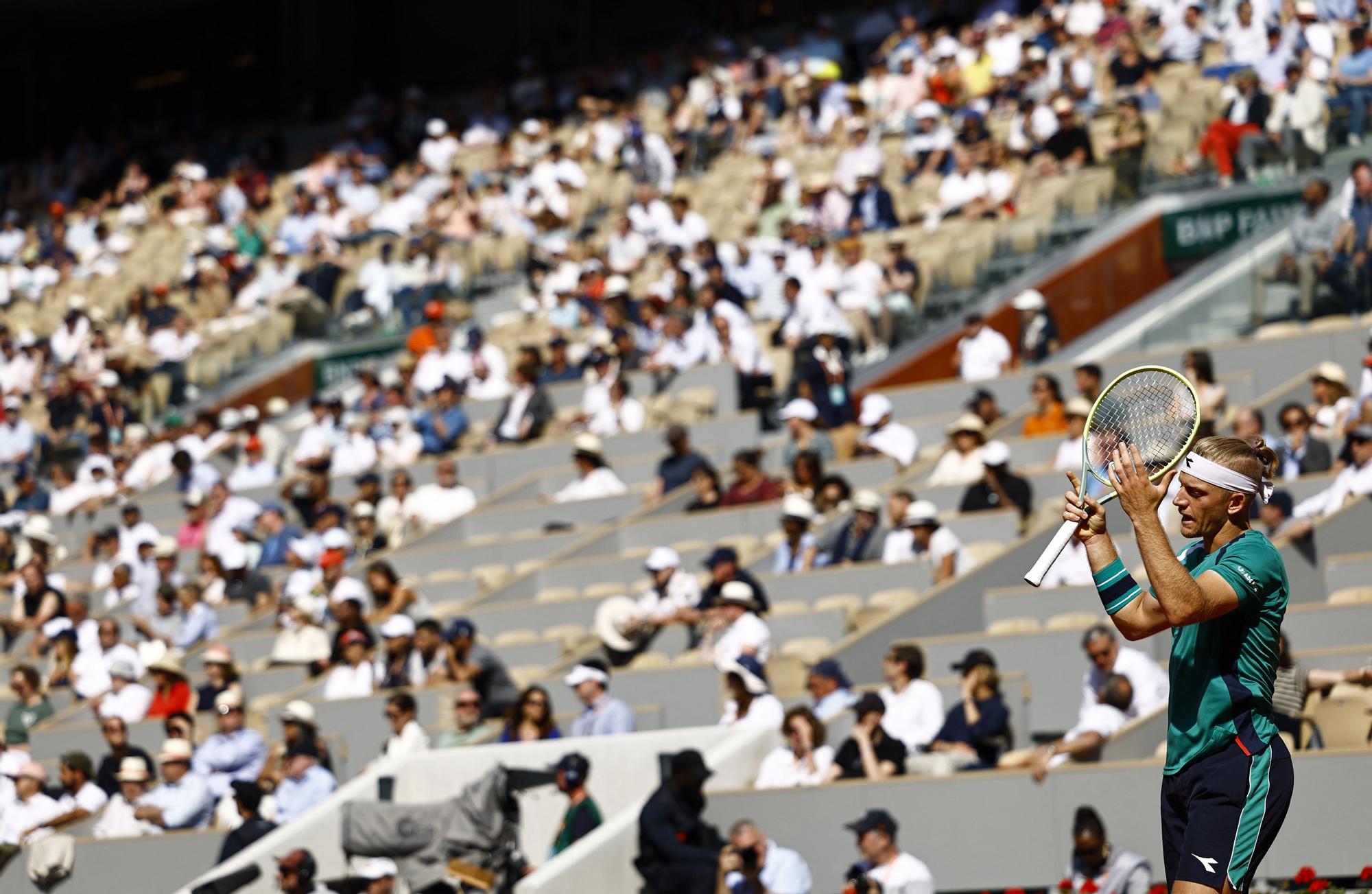 Novak Djokovic - Alejandro Davidovich, en la tercera ronda de Roland Garros 2023